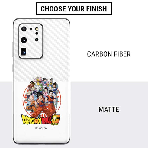 Dragon Ball Super Group Galaxy S20 Ultra 5G Skin